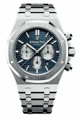Audemars Piguet Royal Oak 26331ST.OO.1220ST.01 Super Clone Watch – 41mm Blue Dial Stainless Steel Chronograph Replica