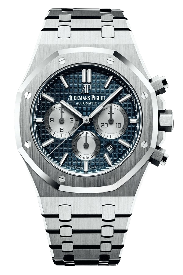 Audemars Piguet Royal Oak 26331ST.OO.1220ST.01 Super Clone Watch – 41mm Blue Dial Stainless Steel Chronograph Replica