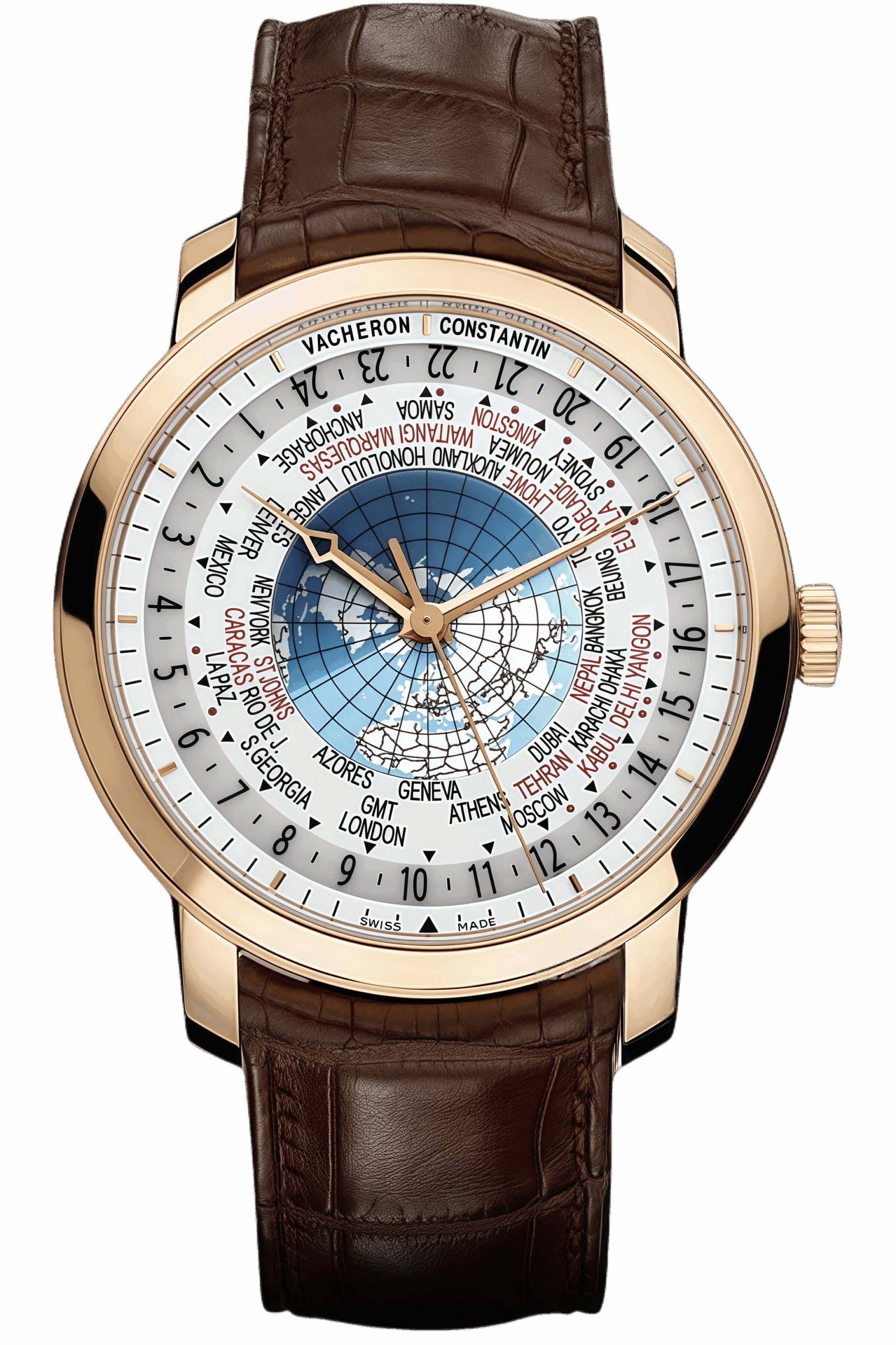 Vacheron Constantin Traditionnelle Ref. 86060/000R-9640 Super Clone Watch – Rose Gold Case Black Dial Swiss Replica