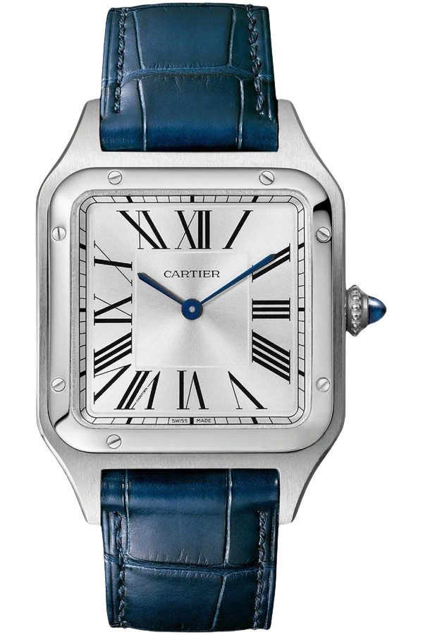 Cartier Santos Ref. WSSA0085 Super Clone Watch – Green Dial Stainless Steel Fake Replica