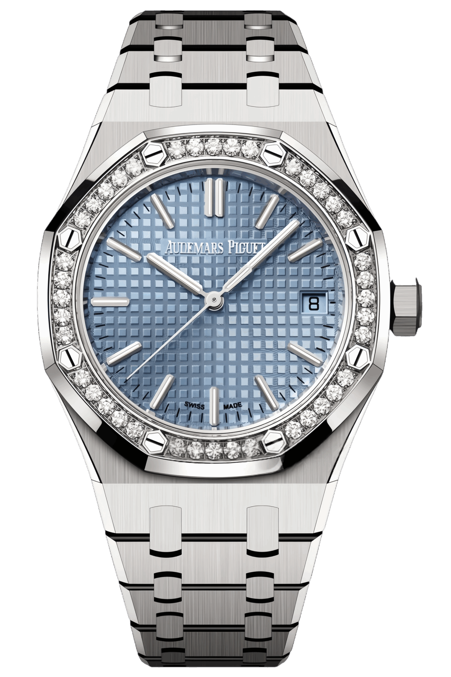 Audemars Piguet Royal Oak Selfwinding Ref. 15551ST.ZZ.1356ST.04 Super Clone Watch – Stainless Steel Case Silver Dial Swiss Replica