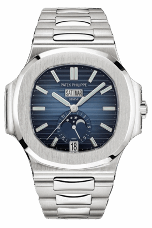 Patek Philippe Nautilus Ref. 5726/1A-014 Super Clone Watch – White Dial Stainless Steel Annual Calendar Fake Replica