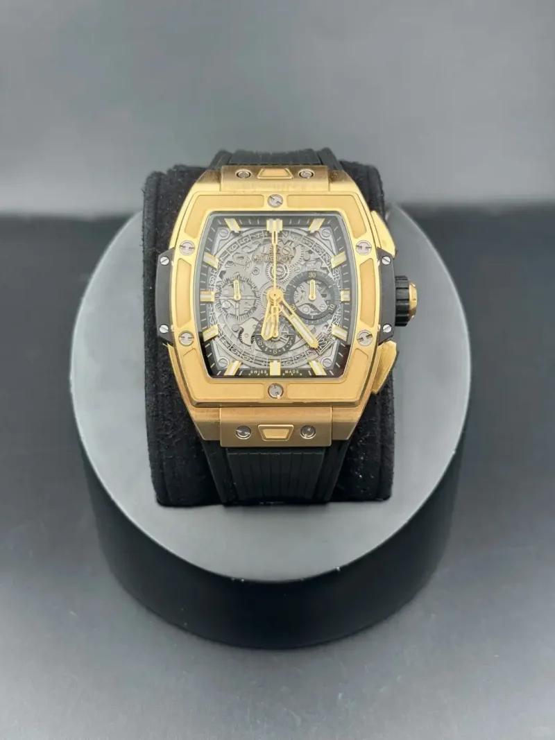 Hublot Big Bang Ref. 642.VX.0130.RX Super Clone Watch – Titanium Black Carbon Fiber Dial Rubber Strap Fake Replica - 图片 3