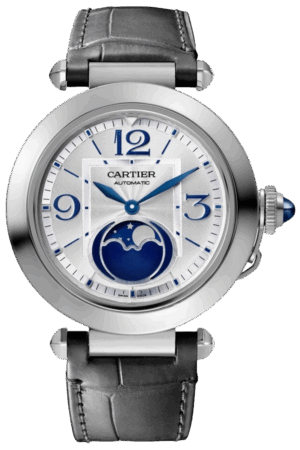 Cartier Pasha Ref. WSPA0030 Super Clone Watch – Blue Dial Stainless Steel Fake Replica