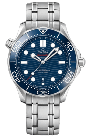 Omega Seamaster Men Automatic Blue Dial Stainless Steel Super Clone Replica Watch – Ref. O210.30.42.20.03.001