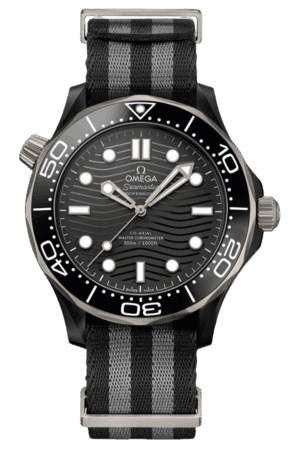 Omega Seamaster Ref. 210.92.44.20.01.002 Super Clone Watch – Black Dial Black Ceramic Case Fake Replica