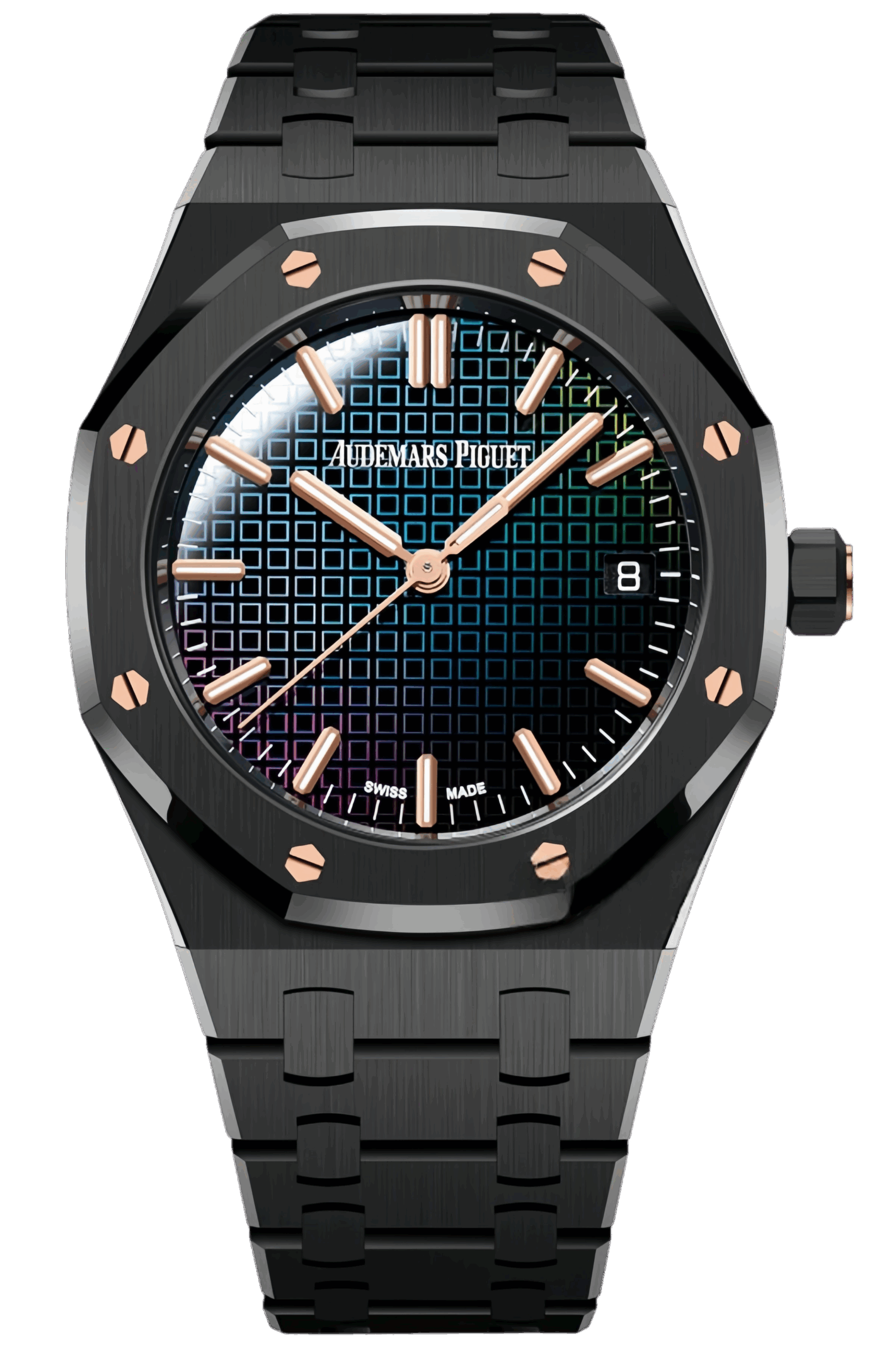 Audemars Piguet Royal Oak Offshore Selfwinding Chronograph Ref. 77350CE.OO.1266CE.02.A Super Clone Watch – 44mm Ceramic Case Blue Dial Swiss Replica