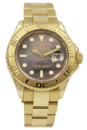Rolex Yacht-Master 40 White Dial 18K Yellow Gold Super Clone Swiss Replica Watch Ref 16628-0004
