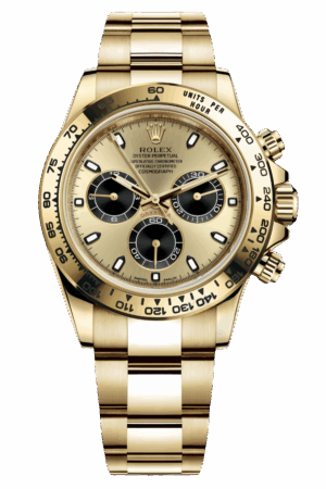 Rolex Daytona Green Dial Super Clone Swiss Replica Watch Yellow Gold Ref M116508-0014 Swiss Movement