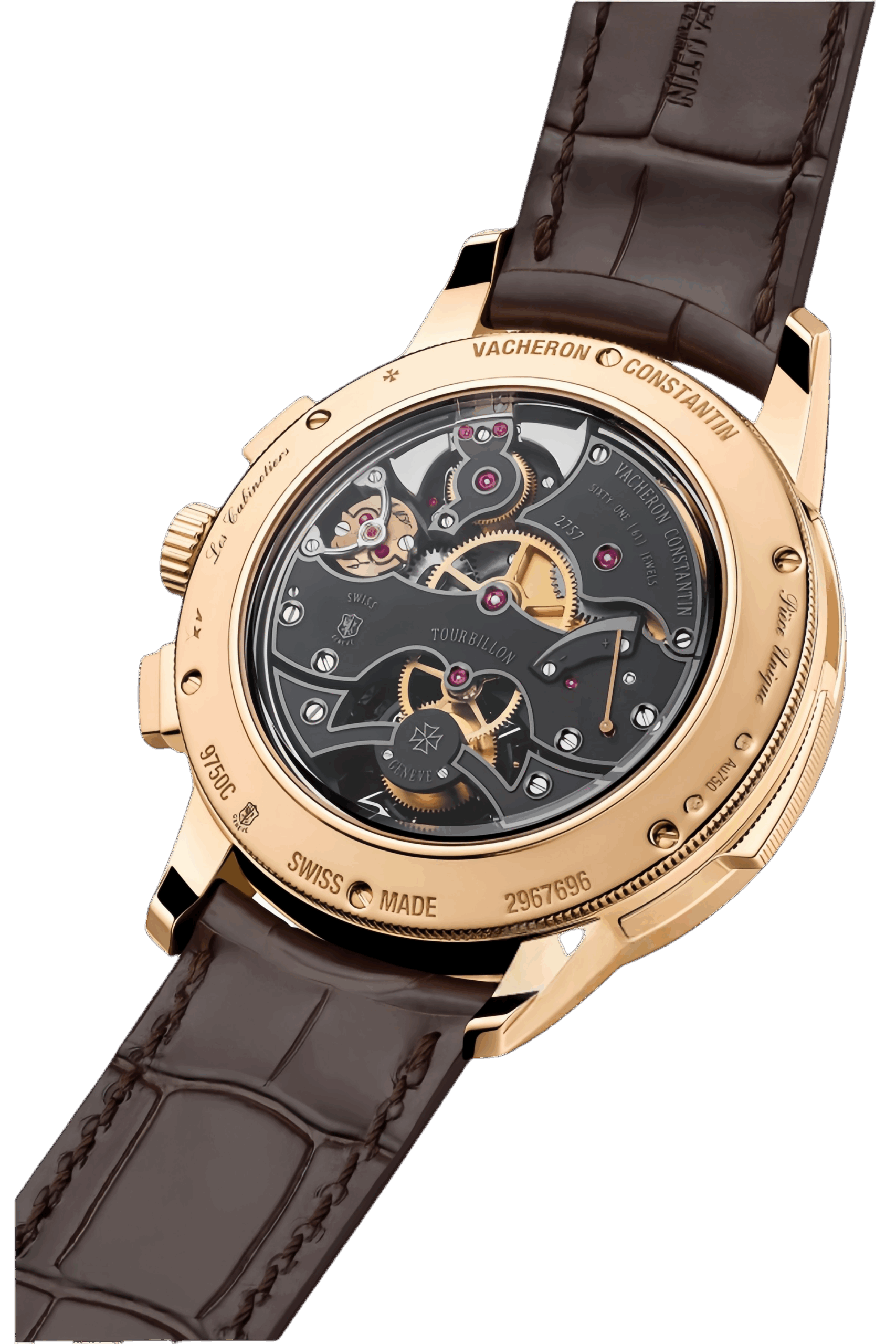 Vacheron Constantin Les Cabinotiers Ref. 9750C/000R-002C Super Clone Watch – Rose Gold Case Guilloché Phoenix Enamel Dial Swiss Replica - Image 2