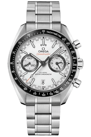 Omega Speedmaster Ref. 329.30.44.51.04.001 Super Clone Watch – White Dial Stainless Steel Bracelet Fake Replica