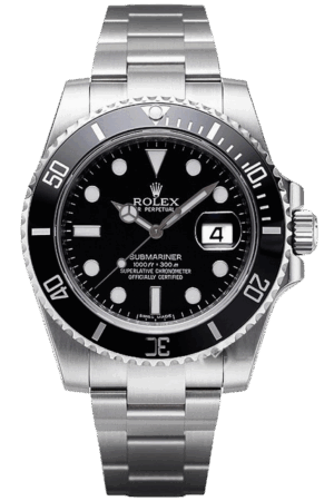 Rolex Submariner Black Dial Super Clone Swiss Replica Watch “Black Sub” Ref M116610LN-0001 Oystersteel Bracelet