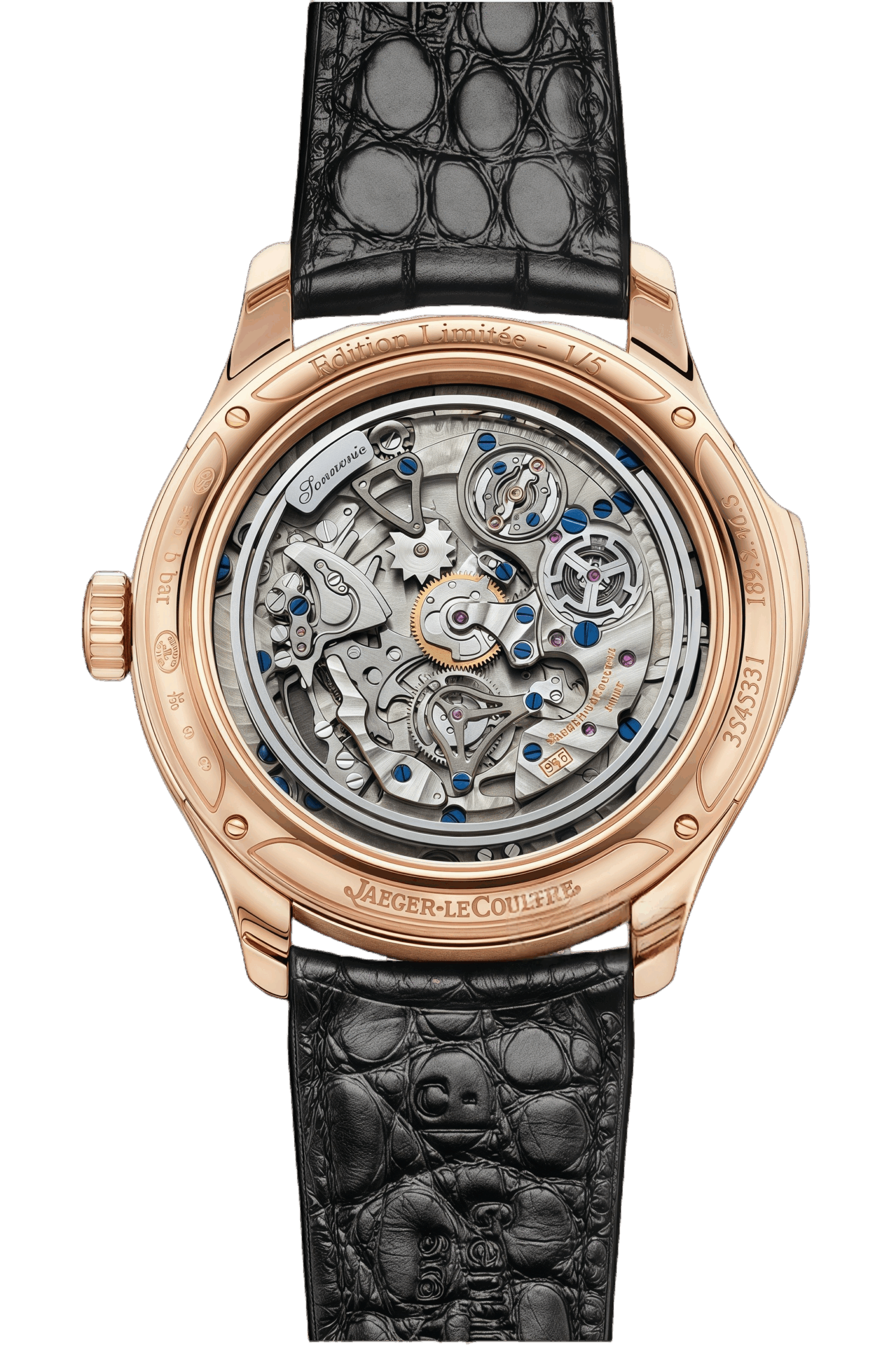 Jaeger-LeCoultre Master Grande Tradition Ref. Q52624A3 Super Clone Watch – Blue Dial Rose Gold Fake Replica - Image 2