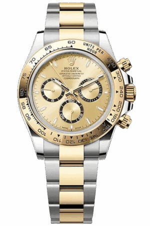Rolex Daytona M126503-0004 Super Clone – White Dial 40mm Two-Tone Gold Swiss Replica Watch