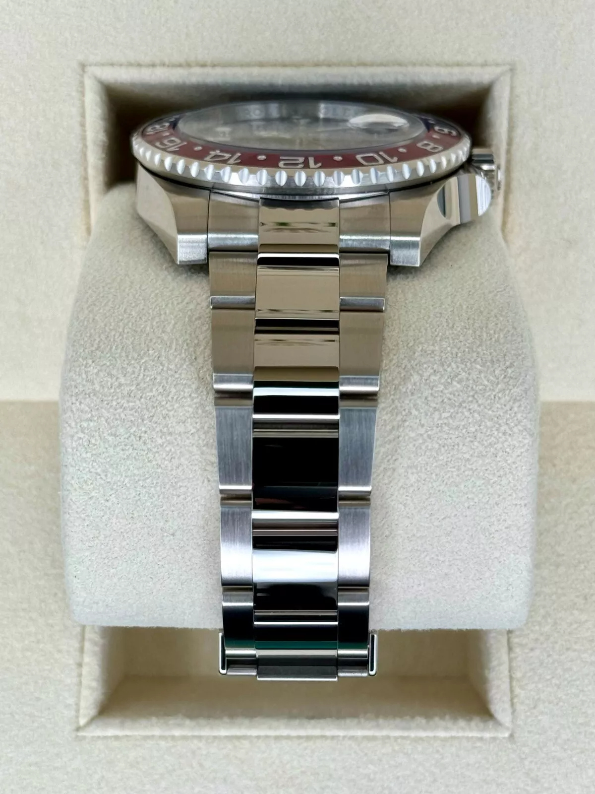 Rolex GMTMasterl Pepsi Blue Dial Super Clone Swiss Replica Watch Ref 126719BLRO丨3285 Swiss Movement - Image 6