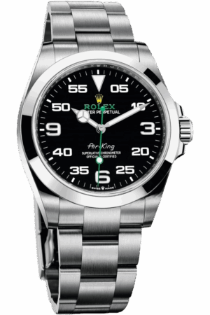 Rolex Air-King Black Dial Super Clone Swiss Replica Watch Ref 126900 3230 Movement