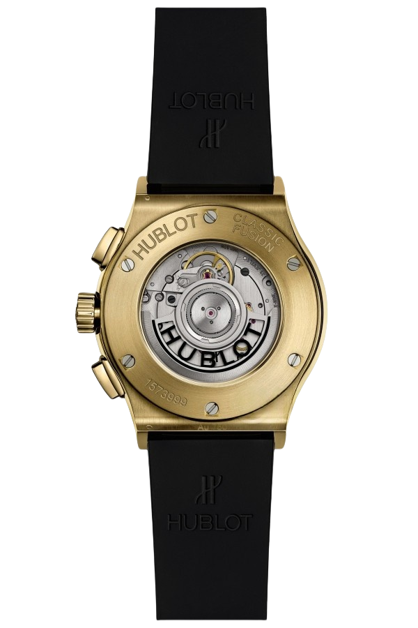 Hublot Classic Fusion Ref. 541.VX.1130.RX Super Clone Watch – Titanium Black Dial Rubber Strap Fake Replica - Image 2