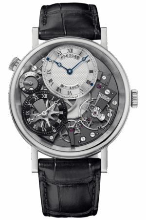 Breguet Tradition GMT Ref. 7067BB/G1/9W6 Super Clone Watch – Dual Time White Gold Openworked Dial Fake Replica