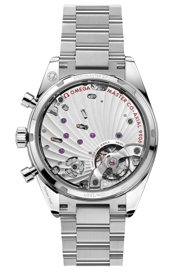 Omega Speedmaster Ref. 332.10.41.51.01.001 Super Clone Watch – Black Dial Stainless Steel Bracelet Fake Replica - Image 2