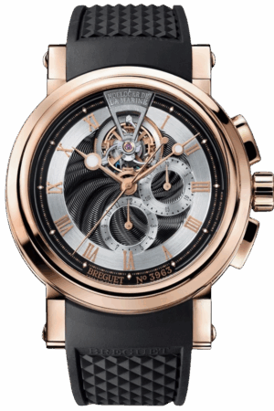 Breguet Marine Ref. 5837BR/92/5ZU Super Clone Watch – Rose Gold Blue Dial Fake Replica