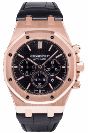 Audemars Piguet Royal Oak 26320OR.OO.D002CR.01 Super Clone Watch – 41mm Rose Gold Chronograph Replica