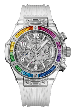 Hublot Big Bang Ref. 441.JX.4802.RT.4099 Super Clone Watch – King Gold Titanium Black Dial Rubber Strap Fake Replica