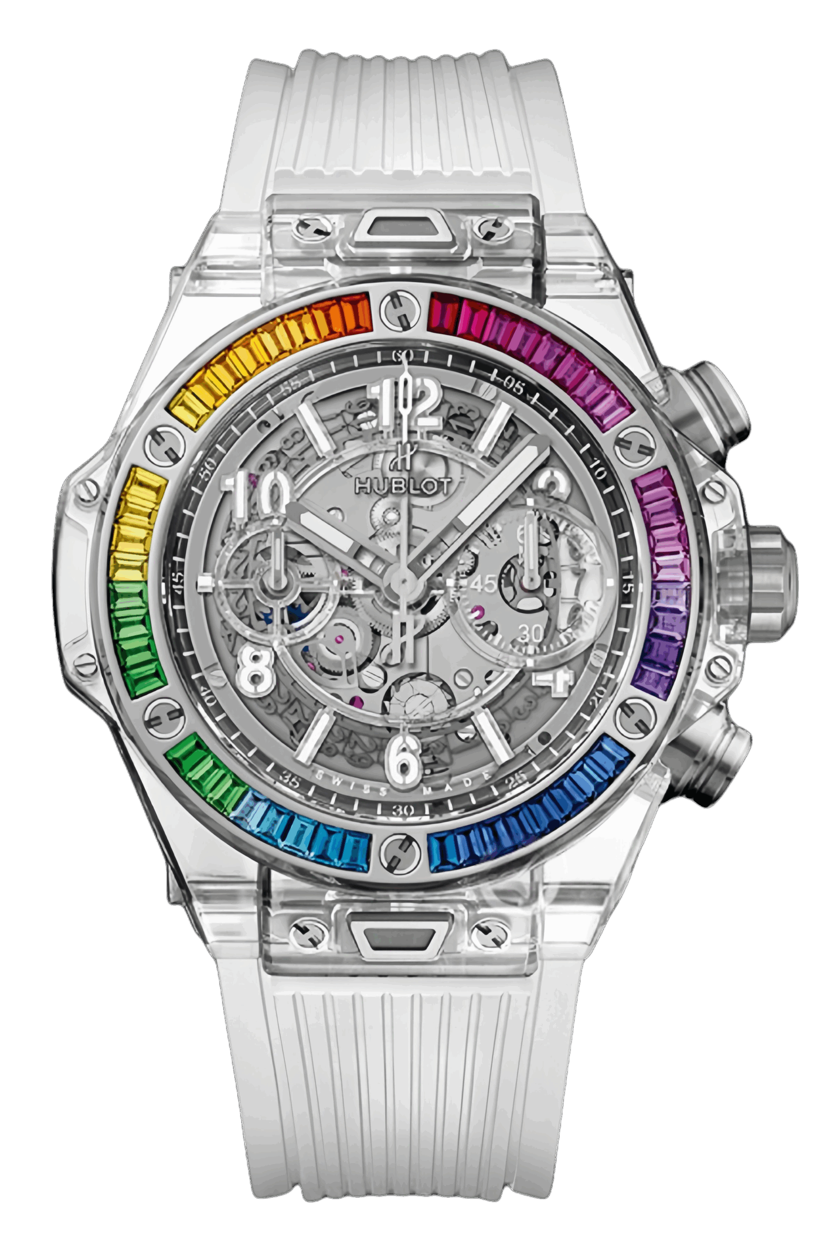 Hublot Big Bang Ref. 441.JX.4802.RT.4099 Super Clone Watch – King Gold Titanium Black Dial Rubber Strap Fake Replica