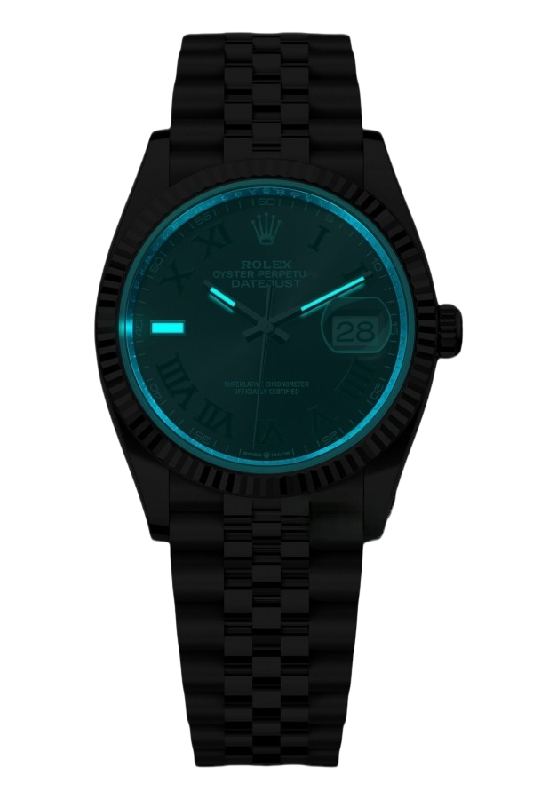 Rolex Datejust 36mm Super Clone Swiss Watch Stainless Steel Jubilee Bracelet Mint Green Dial Ref M126234-0045-3235 Swiss Movement - Image 2
