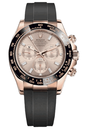 Rolex Cosmograph Daytona Super Clone Swiss Replica Watch Everose Gold Sundust Dial Ref M116515LN-0061 | 4130 Swiss Movement