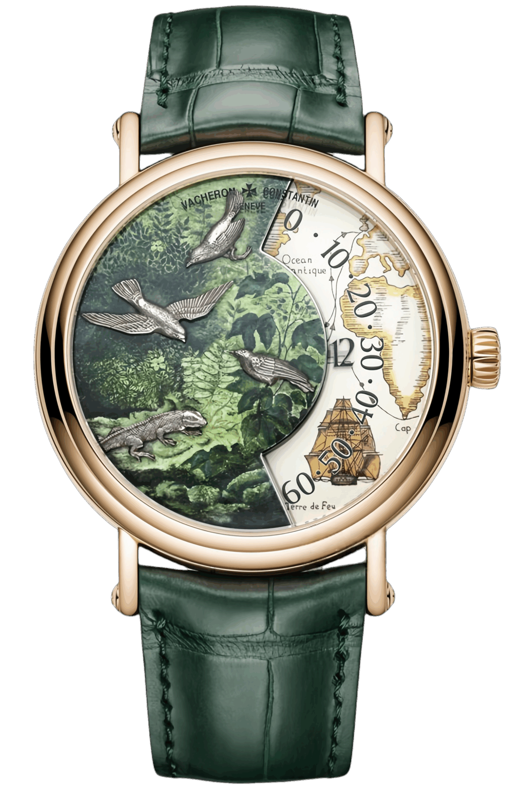 Vacheron Constantin Métiers d’Art Ref. 7500U/000R-B994 Super Clone Watch – Cape of Good Hope Enamel Rose Gold Fake Replica