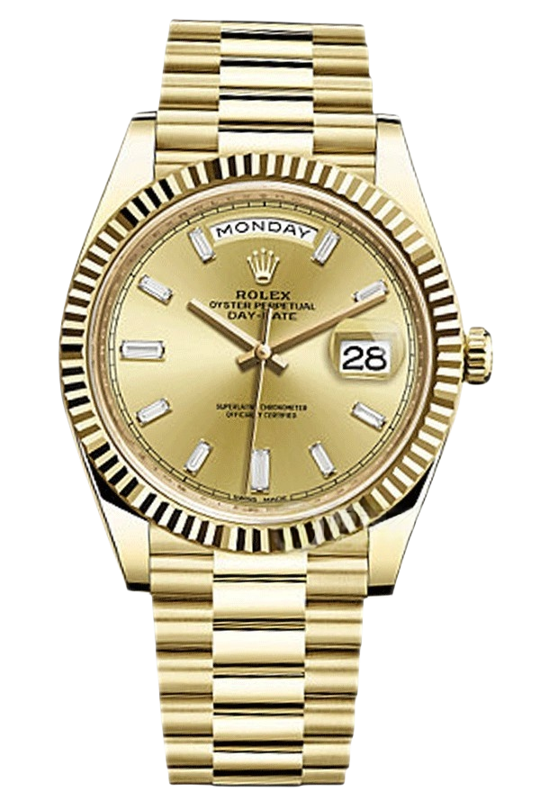 Rolex Day-Date Super Clone Swiss Replica Watch Ref M228238-0005 3255 Swiss Movement Yellow Gold Case