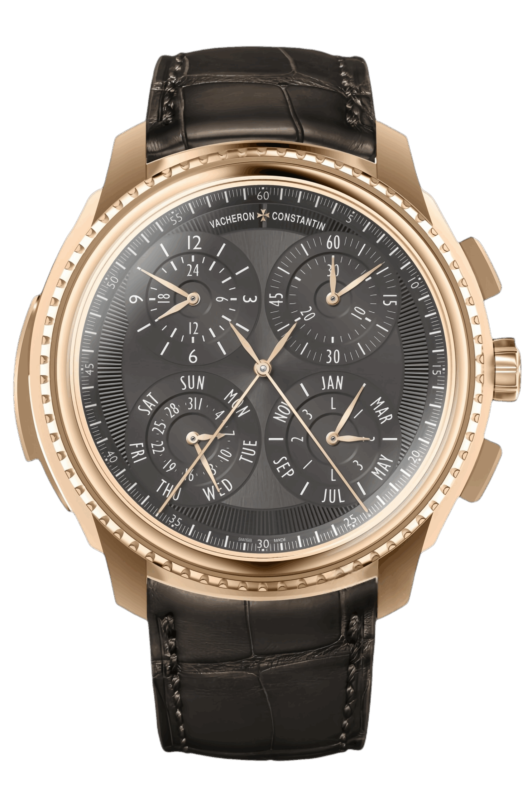 Vacheron Constantin Les Cabinotiers Ref. 9740C/000R-B692 Super Clone Watch – Rose Gold Case Floral Guilloché Enamel Dial Swiss Replica