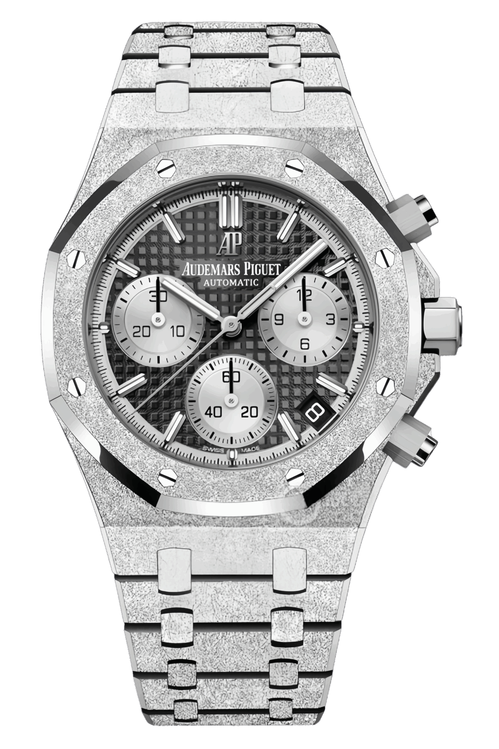 Audemars Piguet Royal Oak Offshore Chronograph Ref. 26239BC.GG.1224BC.02 Super Clone Watch – 44mm White Gold Case Blue Dial Swiss Replica