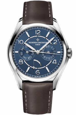 Vacheron Constantin Fiftysix Ref. 4400E/000A-B943 Super Clone Watch – Stainless Steel Blue Dial Moonphase Fake Replica