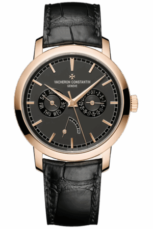 Vacheron Constantin Traditionnelle Ref. 85290/000R-B405 Super Clone Watch – Rose Gold Case Silver Dial Swiss Replica