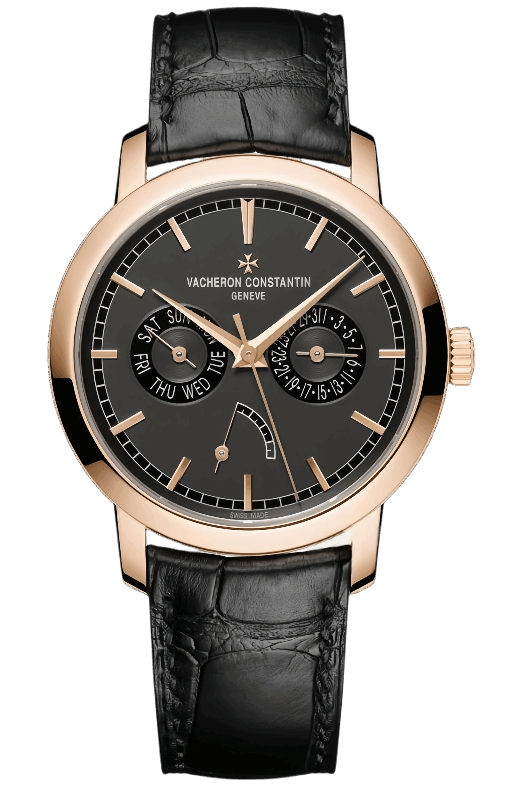 Vacheron Constantin Traditionnelle Ref. 85290/000R-B405 Super Clone Watch – Rose Gold Case Silver Dial Swiss Replica
