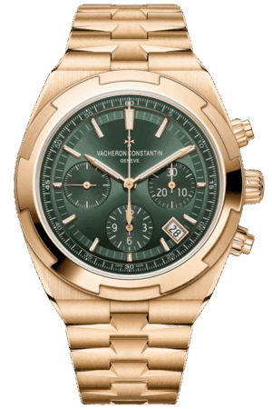 Vacheron Constantin Overseas Ref. 5520V/210R-B966 Super Clone Watch – Rose Gold Blue Dial Fake Replica