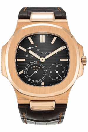 Patek Philippe Nautilus Ref. 5712R-001 Super Clone Watch – Rose Gold Brown Dial Moonphase Fake Replica
