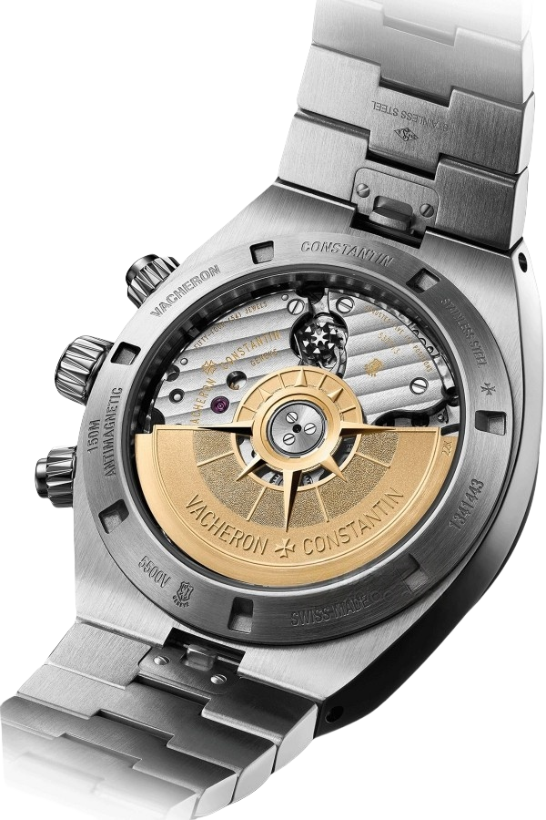 Vacheron Constantin Overseas Ref. 5520V/210A-B686 Super Clone Watch – Stainless Steel Black Dial Fake Replica - Image 2