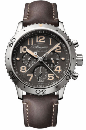 Breguet Type XX Ref. 3817ST/X2/3ZU Super Clone Watch – Stainless Steel Chronograph Black Dial Fake Replica