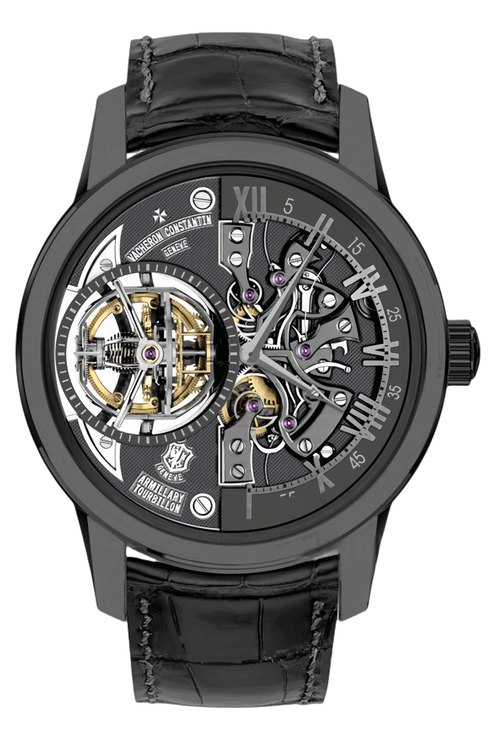 Vacheron Constantin Les Cabinotiers Ref. 91990/000T-B633 Super Clone Watch – Titanium Armillary Tourbillon Astronomical Swiss Replica