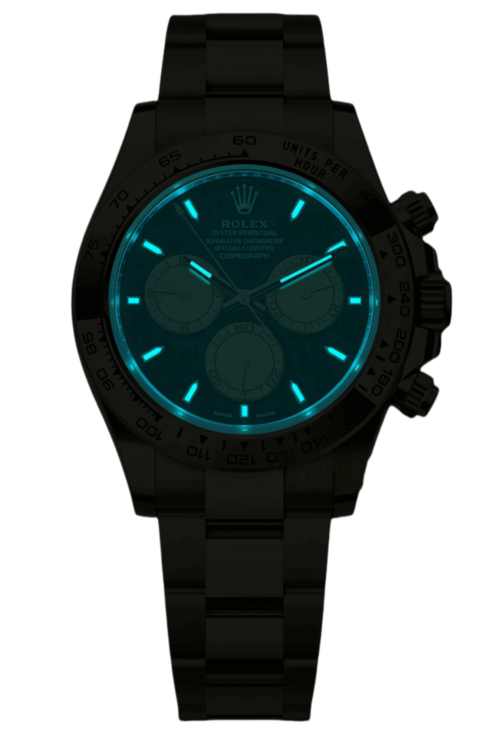 Rolex Daytona M126508-0002 Super Clone – Green Dial & Yellow Gold Case - Image 2