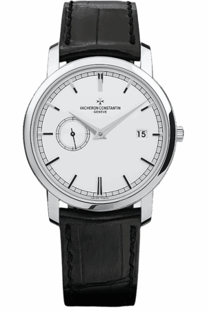 Vacheron Constantin Patrimony Ref. 87172/000G-9301 Super Clone Watch – White Gold Case Silver Dial Leather Strap Replica