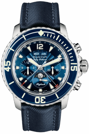 Blancpain Fifty Fathoms Ref. 5066F-1140-52B Super Clone Watch – Stainless Steel Blue Dial Automatic Fake Replica