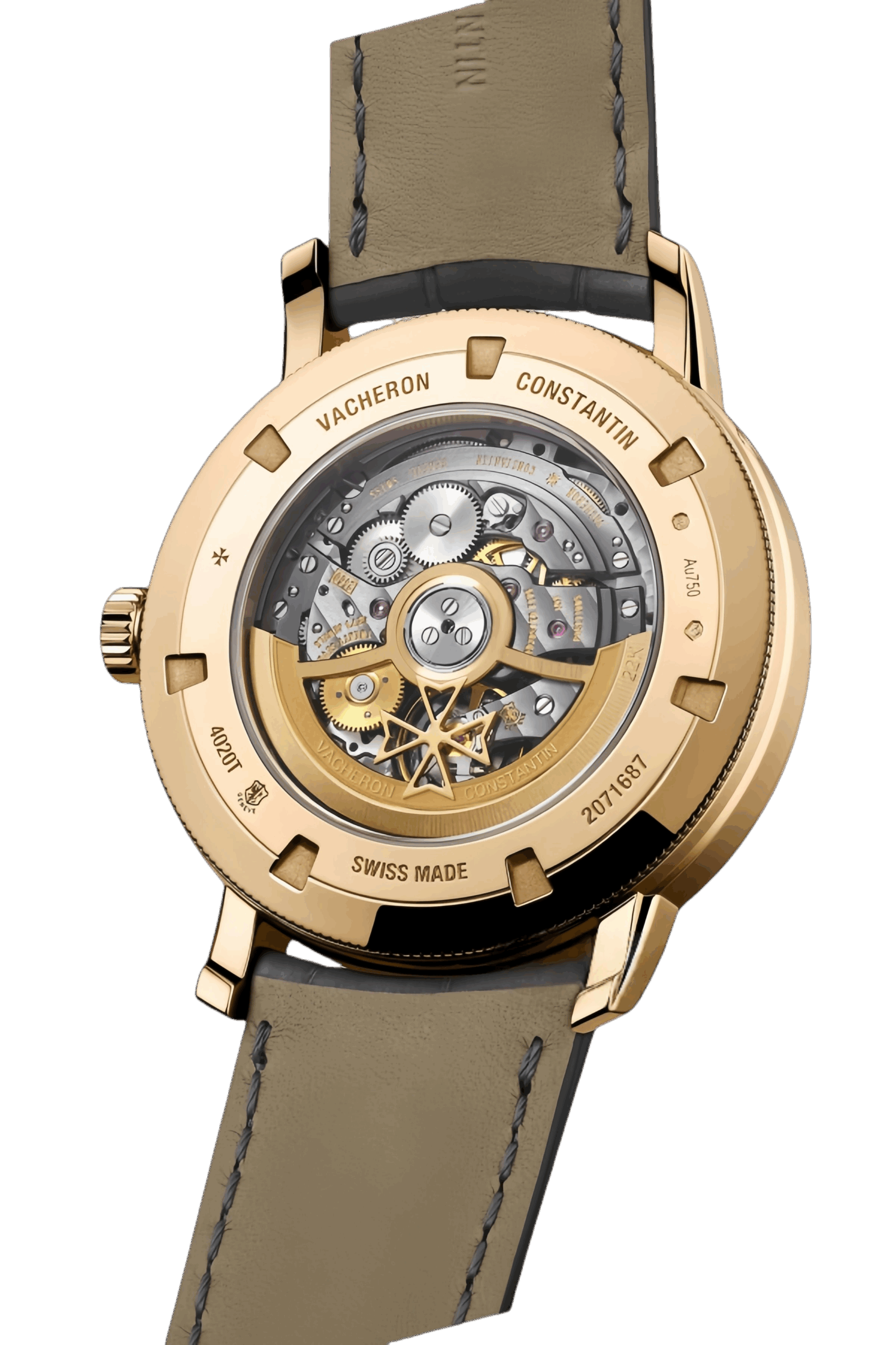 Vacheron Constantin Patrimony Ref. 4020T/000R-B654 Super Clone Watch – Salmon Dial Rose Gold Case Replica - 图片 2