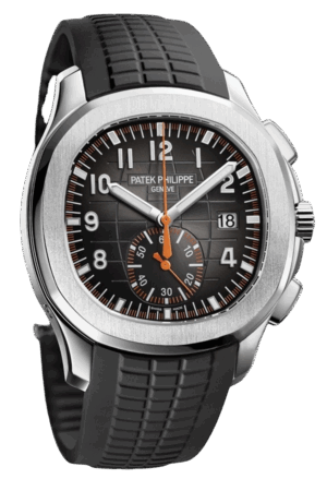 Patek Philippe Aquanaut Ref. 5968A-001 Super Clone Watch – Black Dial Steel Chronograph Fake Replica
