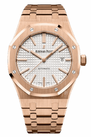 Audemars Piguet Royal Oak 15400OR.OO.1220OR.02 Super Clone Watch – 41mm Rose Gold Black Dial Replica