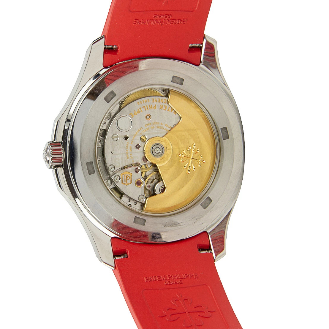 Patek Philippe Aquanaut Ref. 5167A-012 Super Clone Watch – Stainless Steel Khaki Green Dial Fake Replica - Image 4