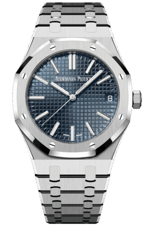 Audemars Piguet Royal Oak Ref. 15510ST.OO.1320ST.06 Super Clone Watch – Ice Blue Dial Stainless Steel Swiss Replica