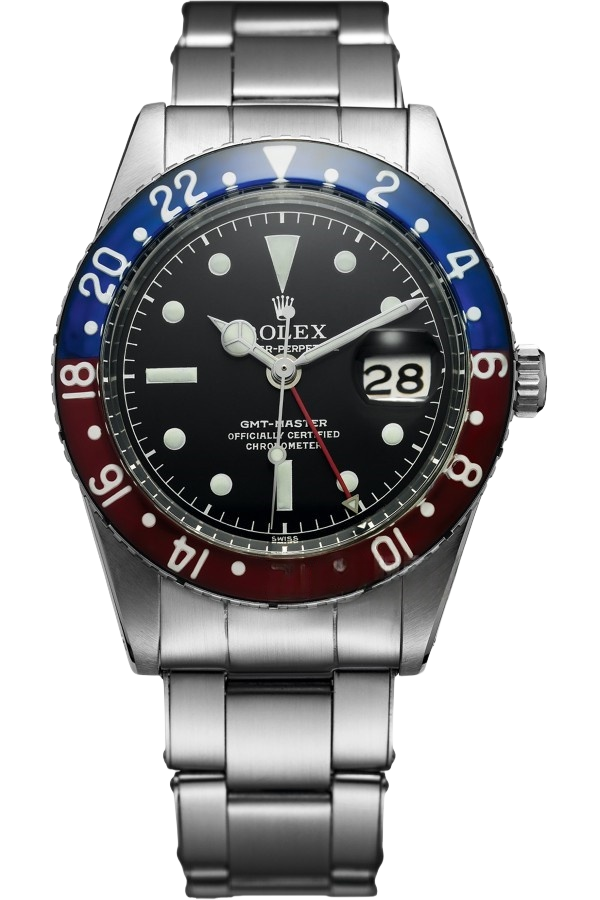 Rolex GMT-Master Vintage Super Clone Swiss Replica Watch (1955 Edition) Classic Pepsi Bezel